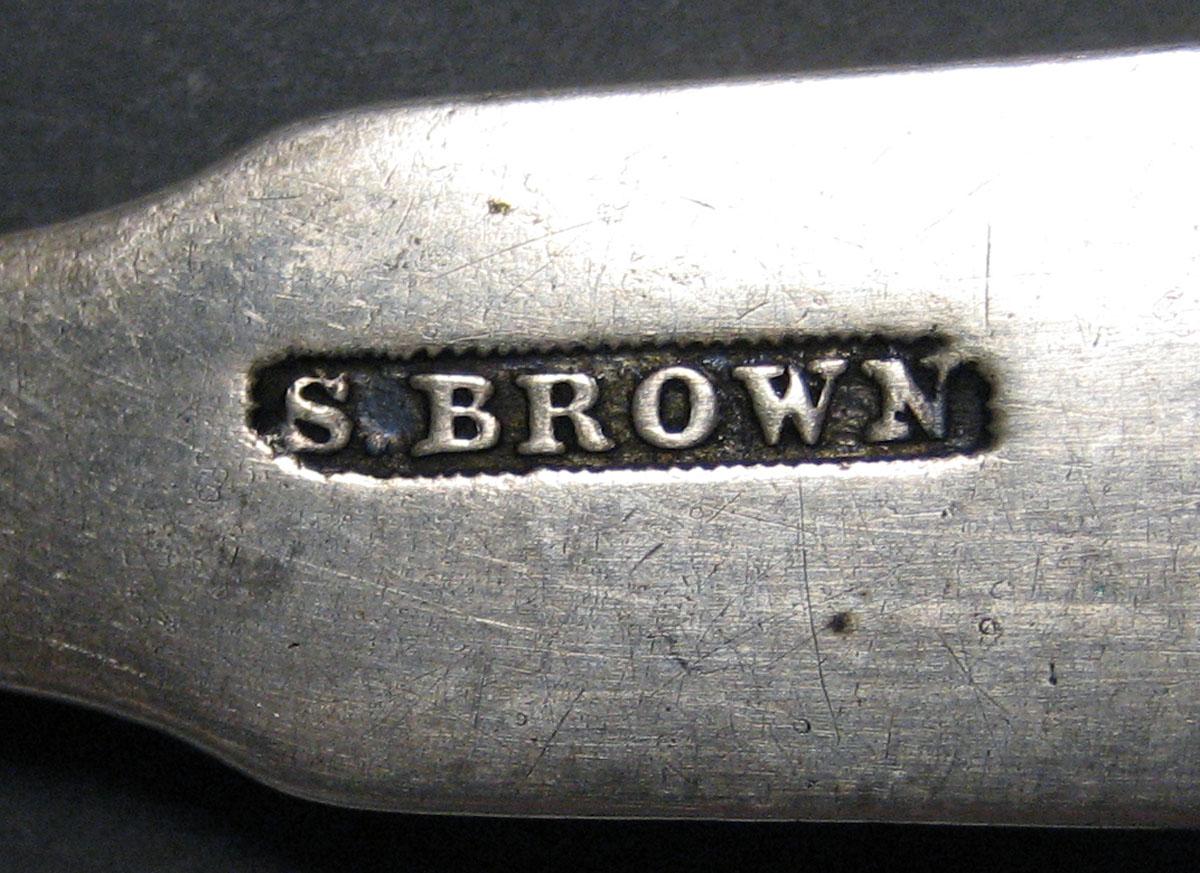 1998.0004.2077 Silver Spoon mark