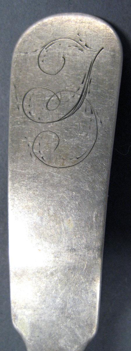 1998.0004.2078 Silver Spoon engraving