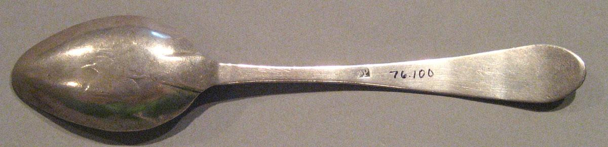 1998.0004.207 Silver Spoon underside