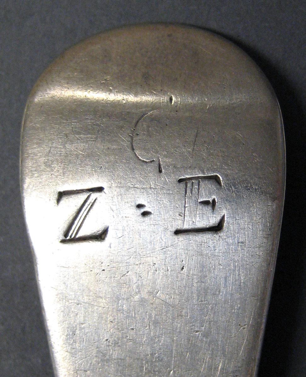 1998.0004.2081 Silver Spoon engraving