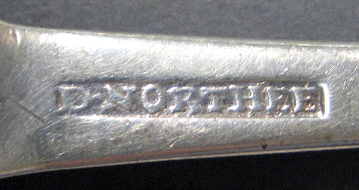 1998.0004.2081 Silver Spoon mark
