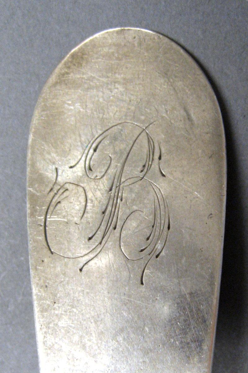 1998.0004.2082 Silver Spoon engraving