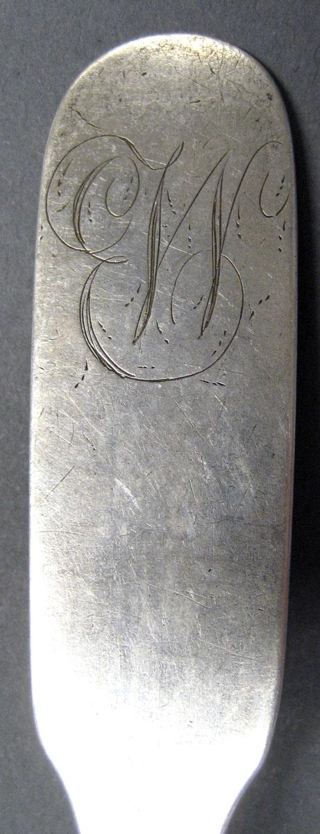 1998.0004.2085 Silver Spoon engraving