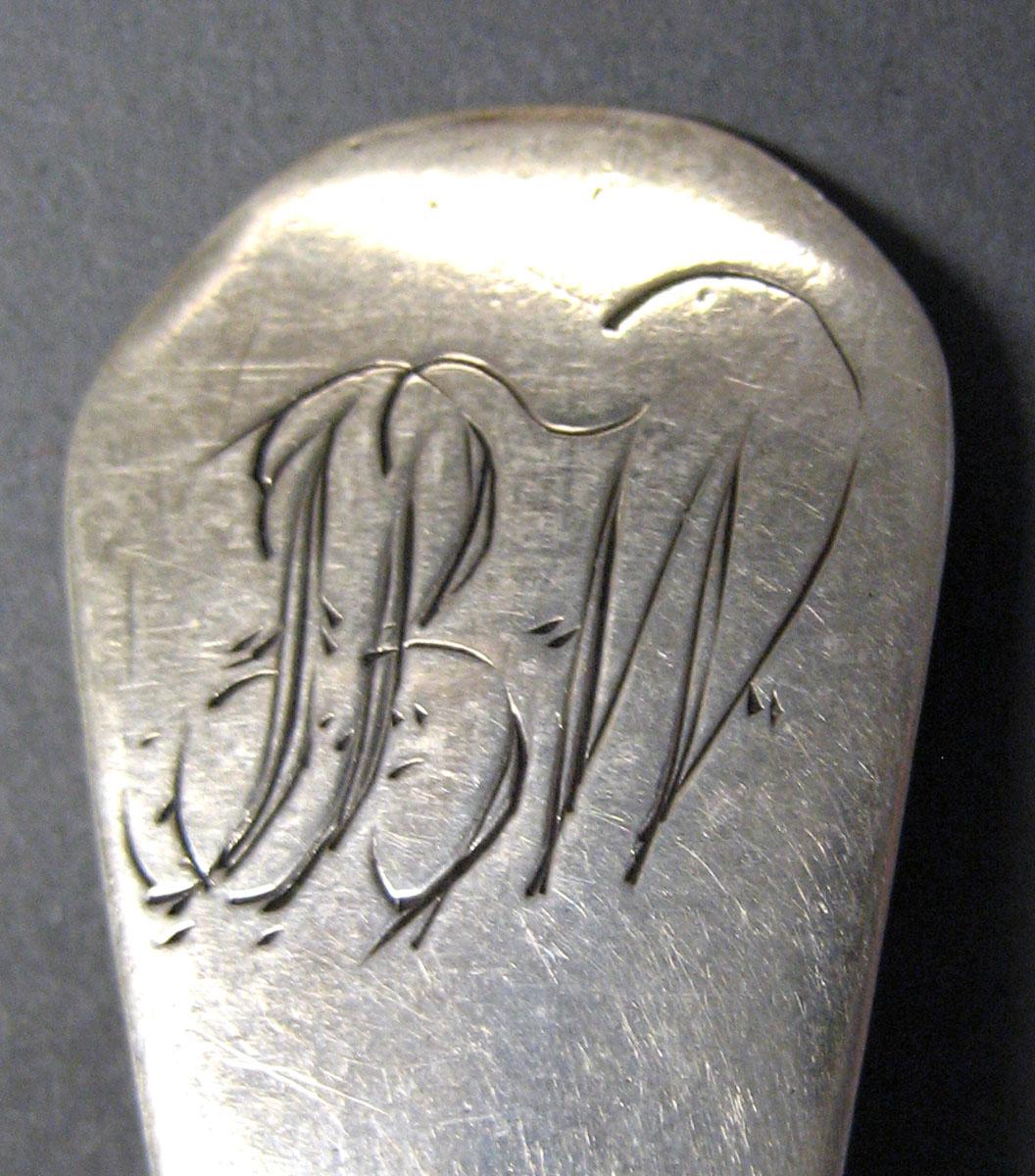 1998.0004.2089 Silver Spoon engraving