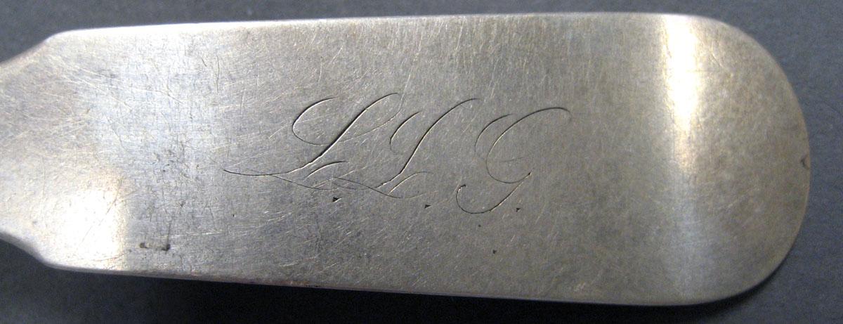 1998.0004.2094 Silver Spoon engraving
