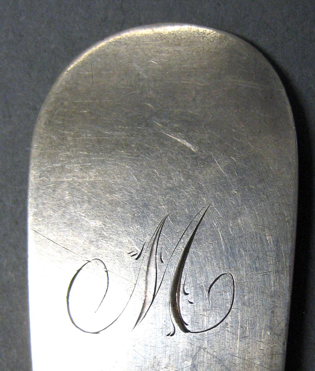 1998.0004.2098.002 Silver Spoon engraving