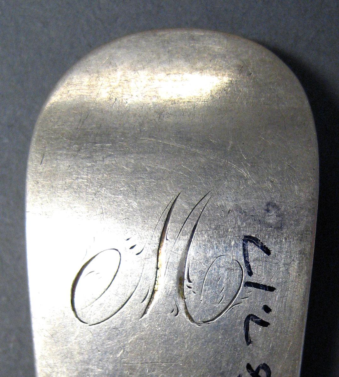 1998.0004.2098.005 Silver Spoon engraving