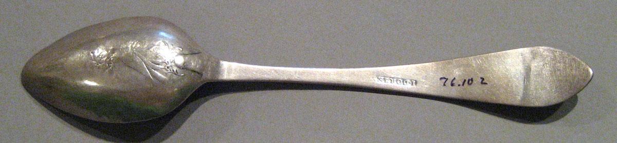 1998.0004.209 Silver Spoon underside