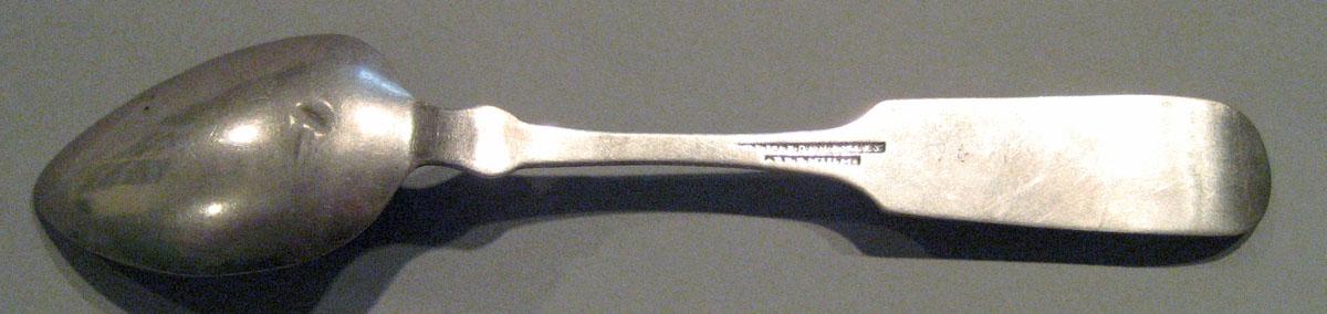 1998.0004.210 Silver Spoon underside