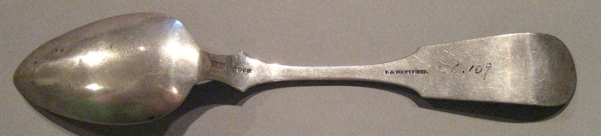 1998.0004.211 Silver Spoon underside