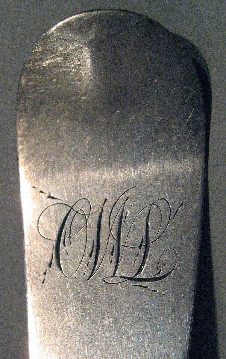 1998.0004.211 Silver Spoon engraving