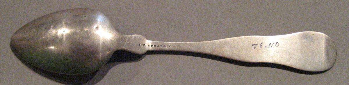 1998.0004.212.003 Silver Spoon underside
