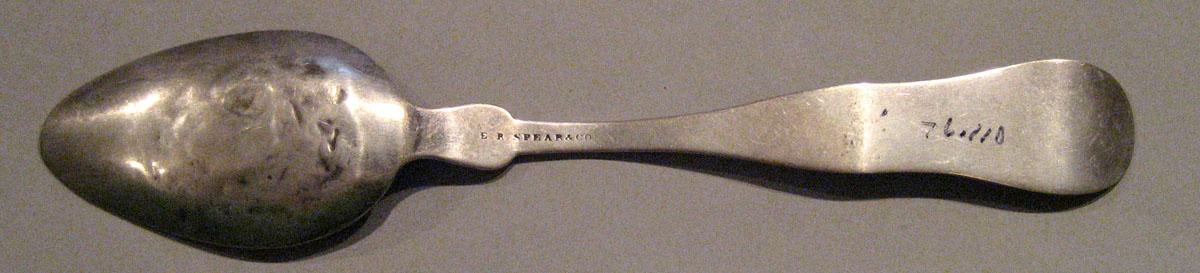 1998.0004.212.004 Silver Spoon underside