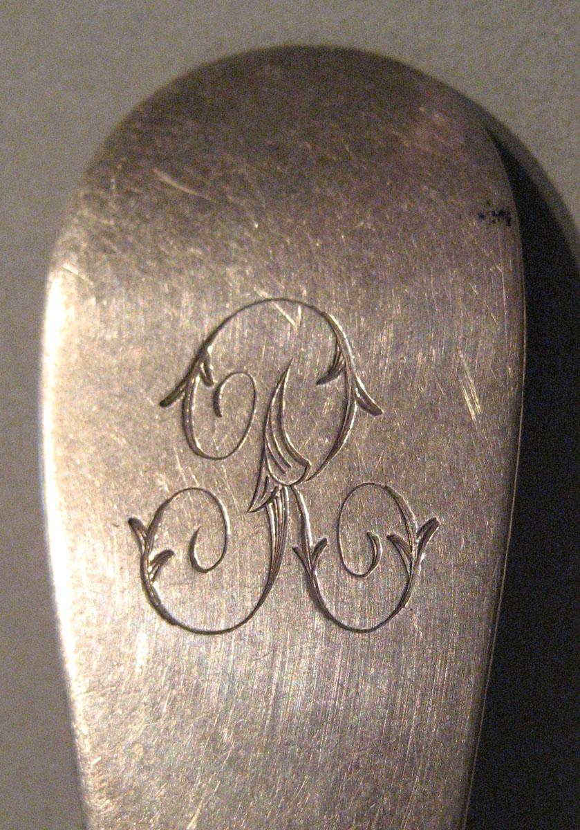1998.0004.214 Silver Spoon engraving