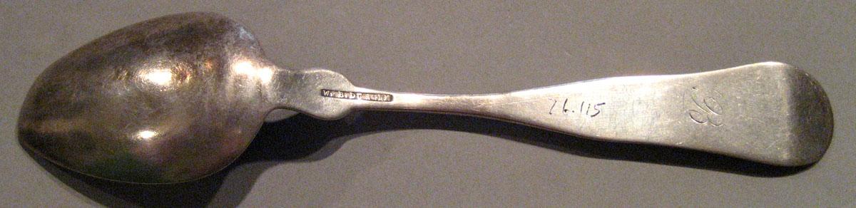 1998.0004.216 Silver Spoon underside