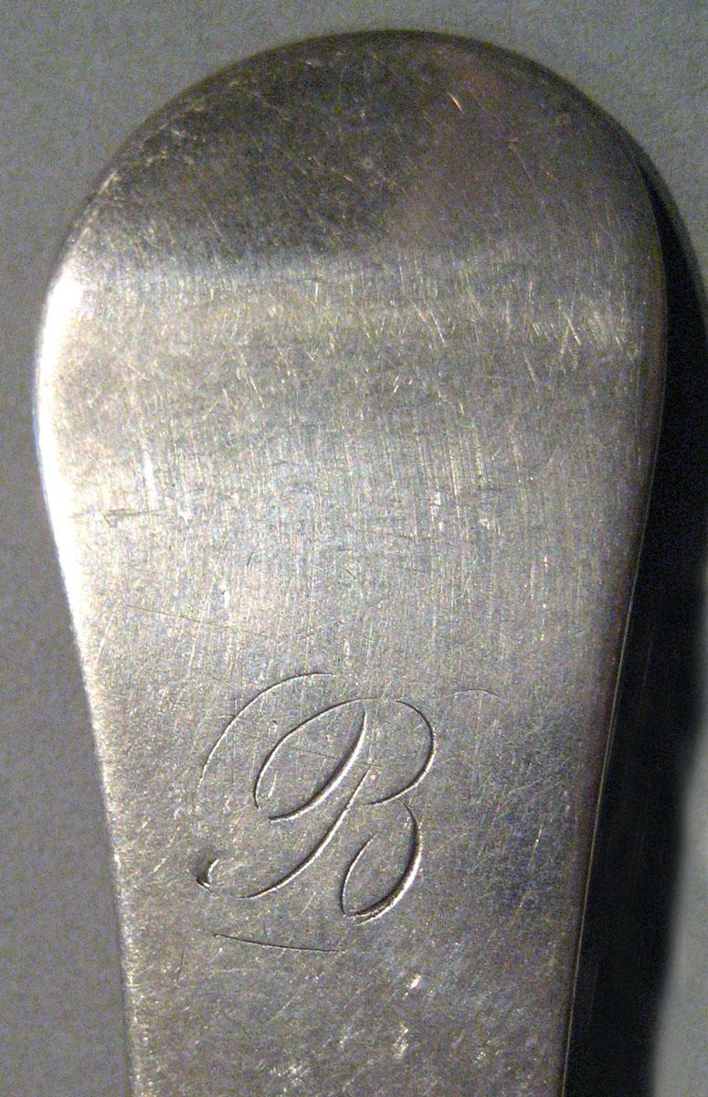 1998.0004.216 Silver Spoon engraving