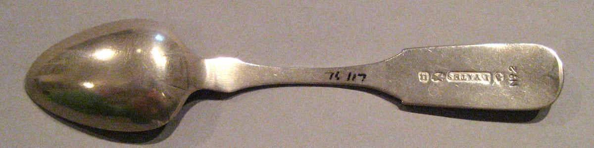 1998.0004.218 Silver Spoon underside