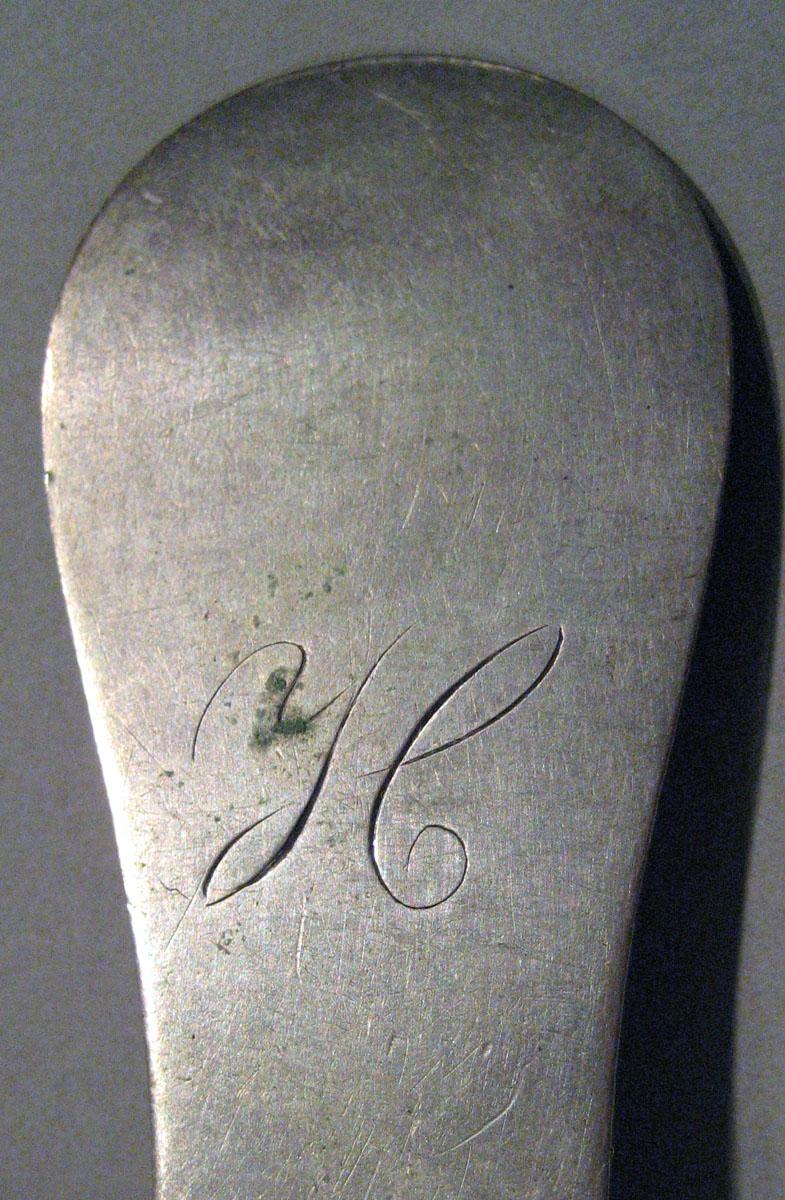 1998.0004.221 Silver Spoon engraving