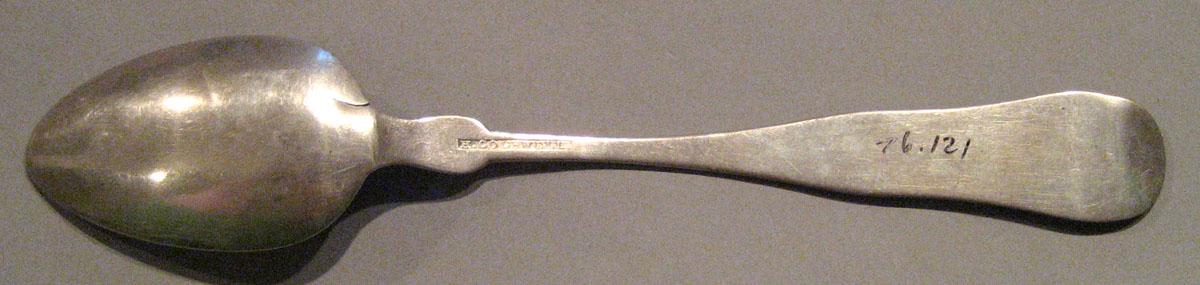 1998.0004.222 Silver Spoon underside