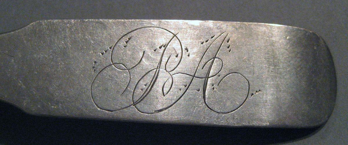 1998.0004.225.002 Silver Spoon engraving