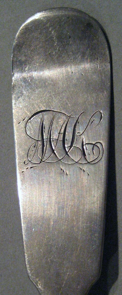 1998.0004.227 Silver Spoon engraving