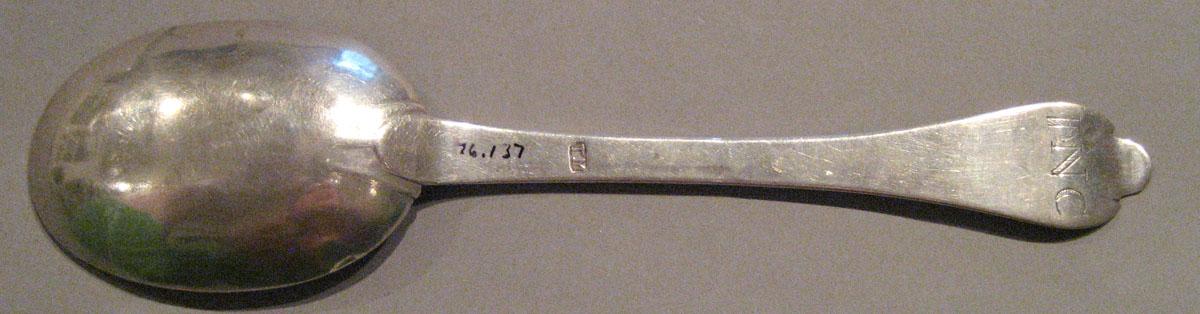 1998.0004.234 Silver Spoon underside