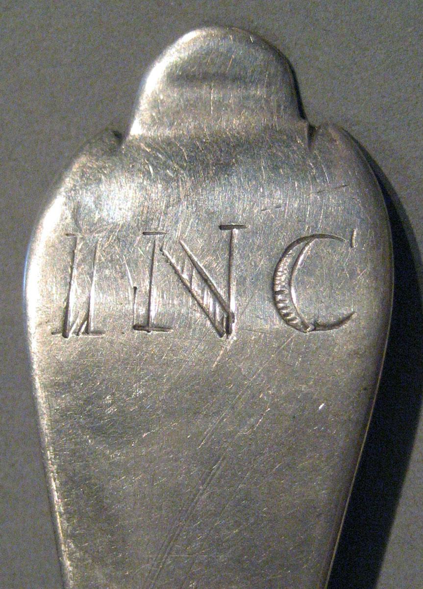 1998.0004.234 Silver Spoon engraving