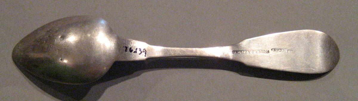 1998.0004.235 Silver Spoon underside