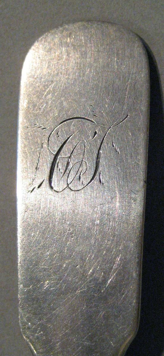 1998.0004.237 Silver Spoon engraving