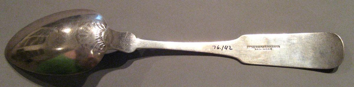 1998.0004.238 Silver Spoon underside