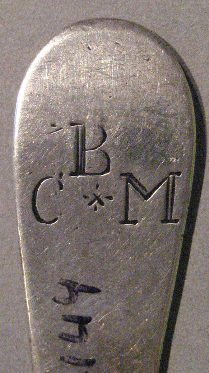 1998.0004.240 Silver Spoon engraving