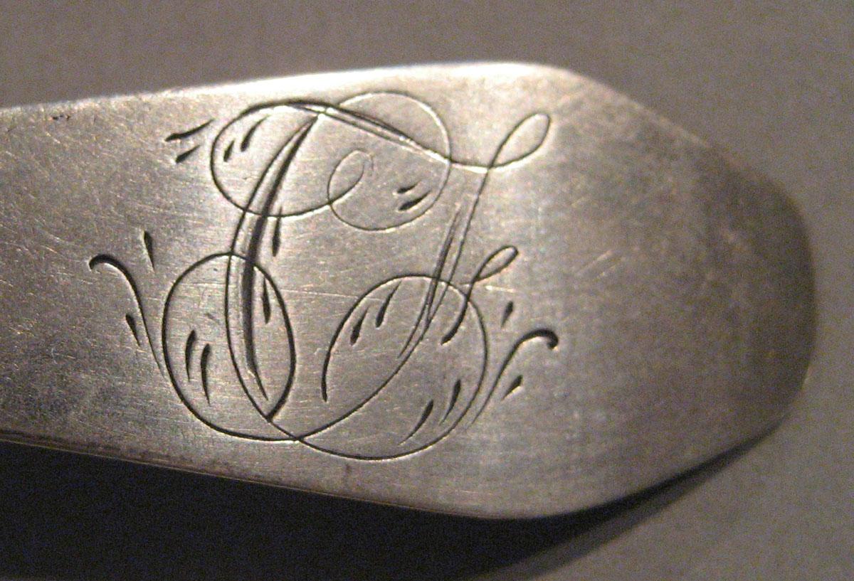 1998.0004.241.003 Silver Spoon engraving