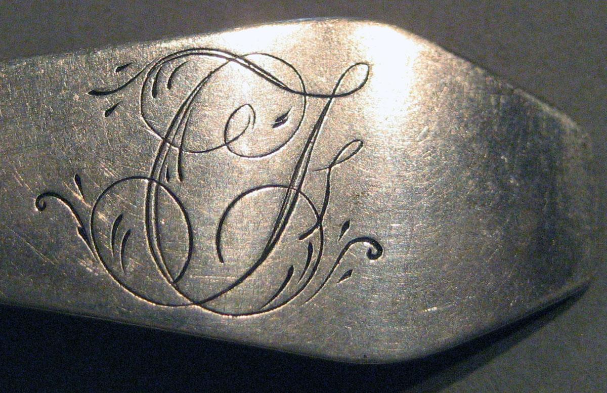 1998.0004.241.006 Silver Spoon engraving