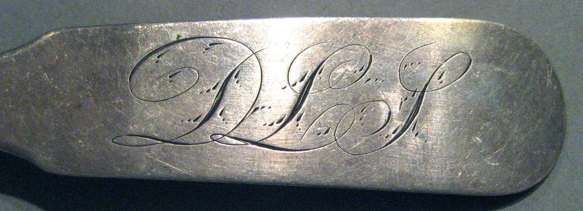 1998.0004.246 Silver Spoon engraving