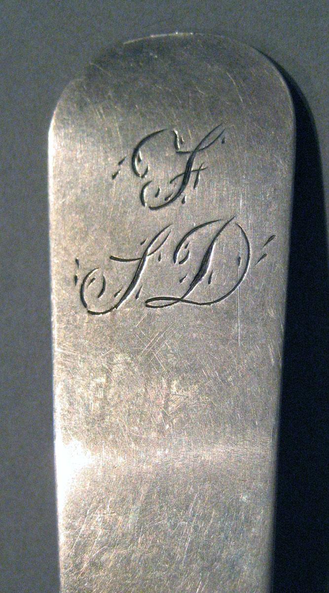 1998.0004.247 Silver Spoon engraving