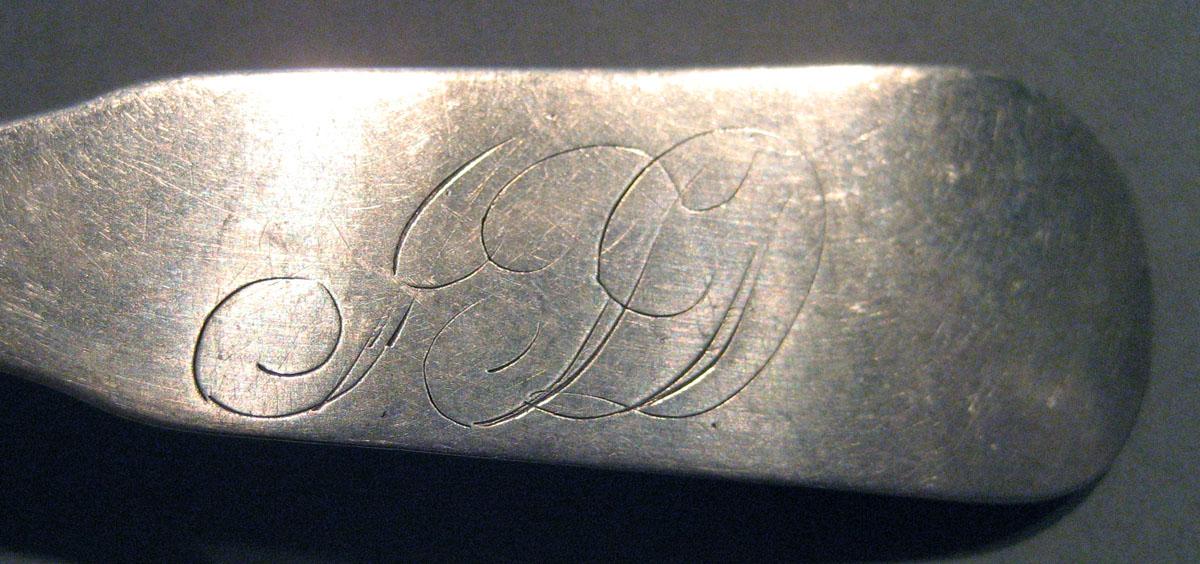 1998.0004.251 Silver Spoon engraving