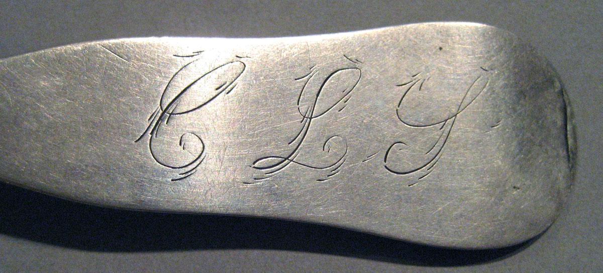 1998.0004.252 Silver Spoon engraving