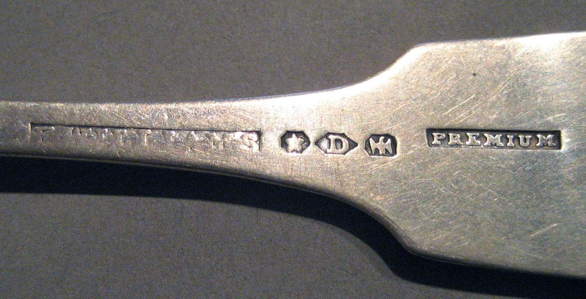 1998.0004.253.001 Silver Spoon marks