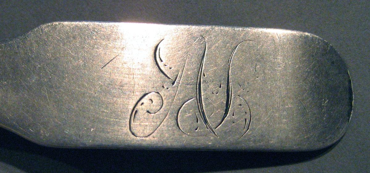 1998.0004.254 Silver Spoon engraving