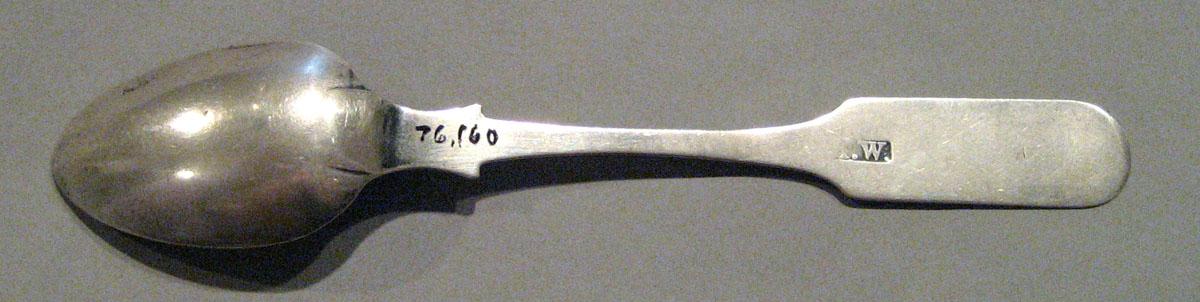 1998.0004.255 Silver Spoon underside