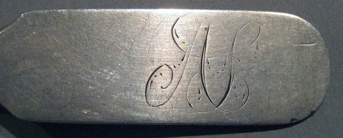 1998.0004.255 Silver Spoon engraving