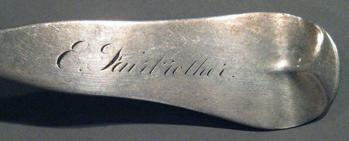 1998.0004.258 Silver Spoon engraving