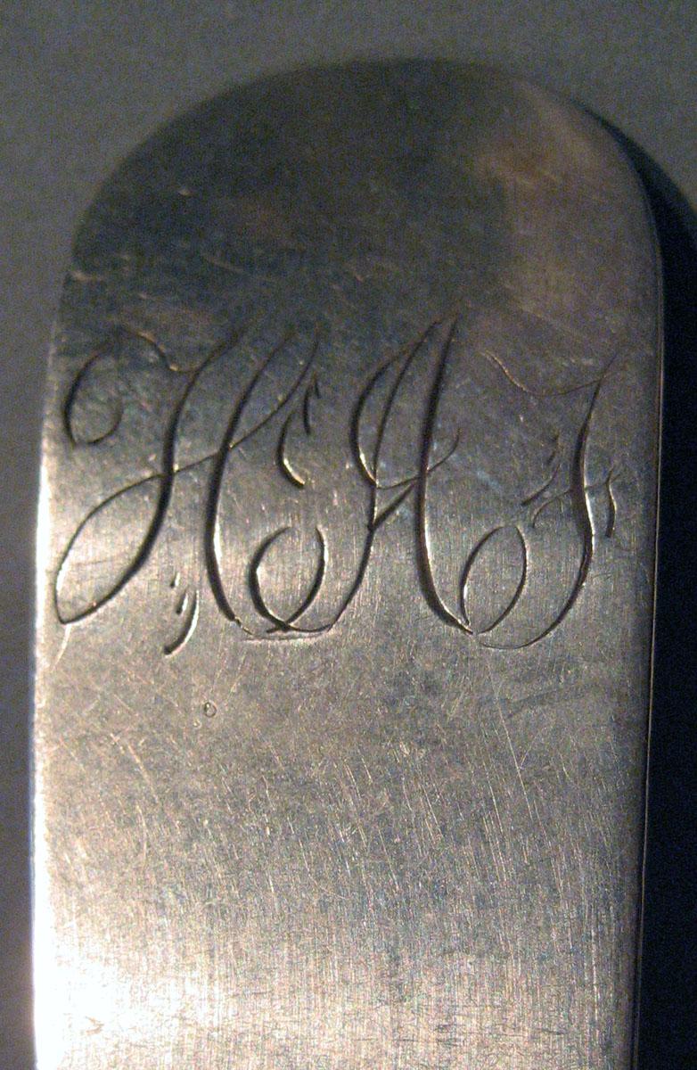 1998.0004.259 Silver Spoon engraving