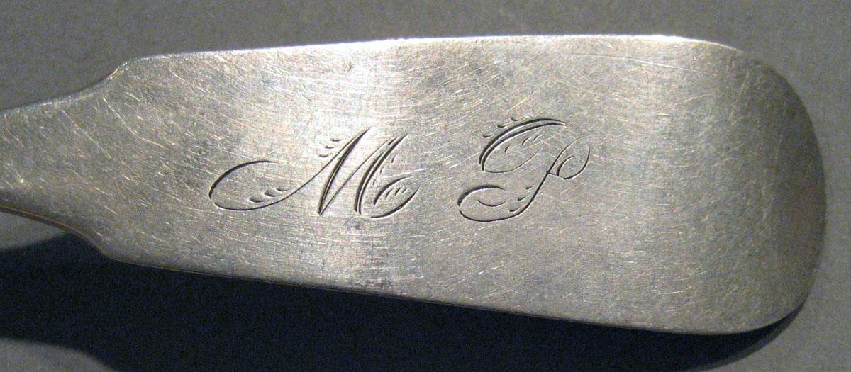 1998.0004.260 Silver Spoon engraving