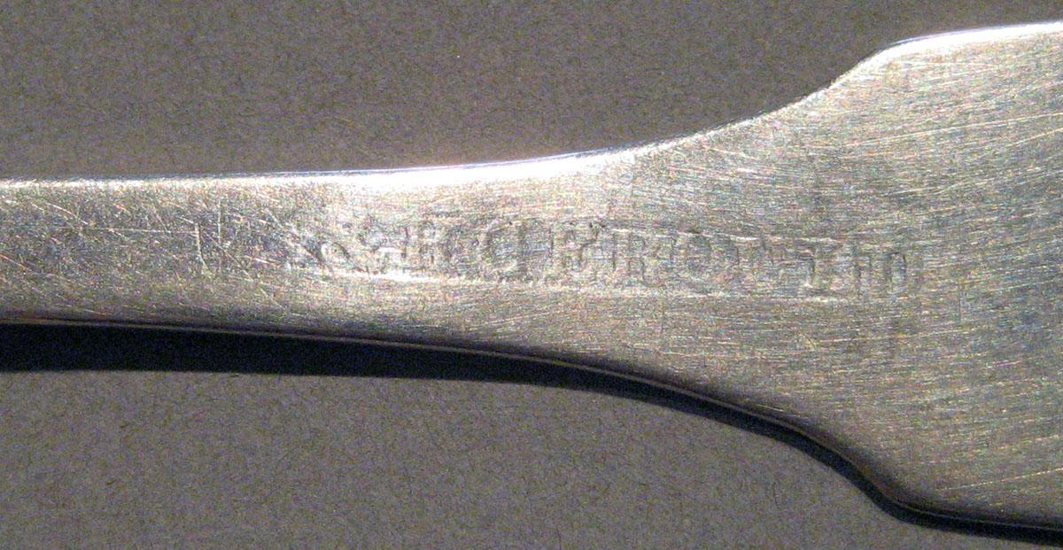 1998.0004.260 Silver Spoon mark
