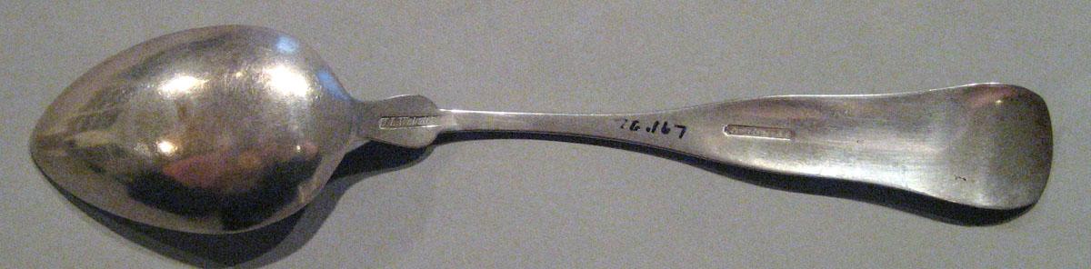 1998.0004.262 Silver Spoon underside