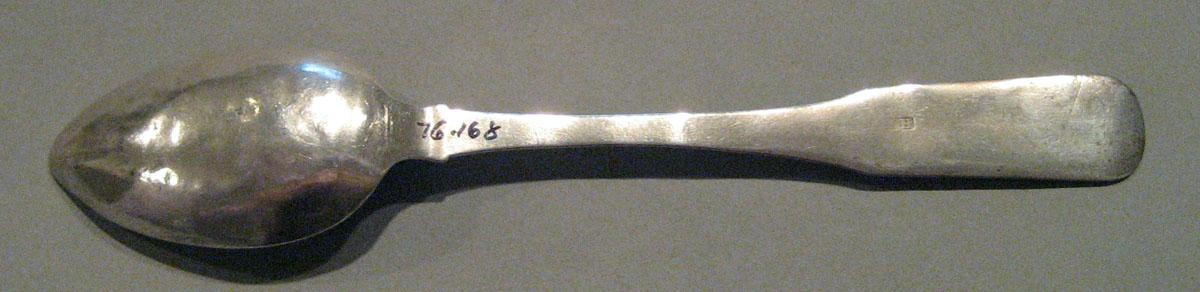 1998.0004.263 Silver Spoon underside