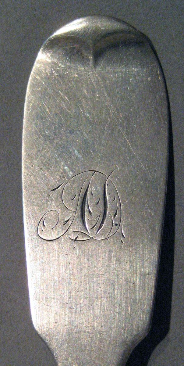 1998.0004.264 Silver Spoon engraving