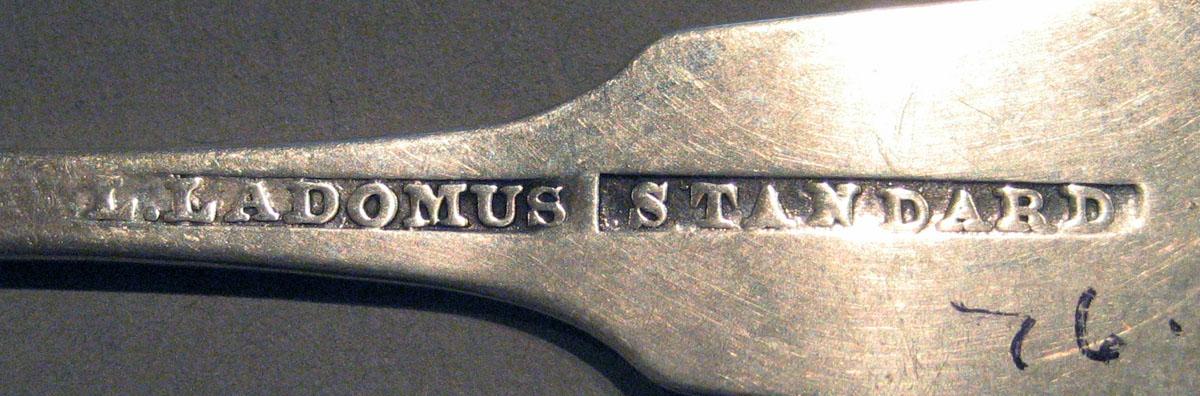 1998.0004.264 Silver Spoon marks