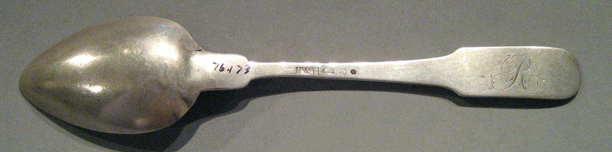 1998.0004.266 Silver Spoon underside
